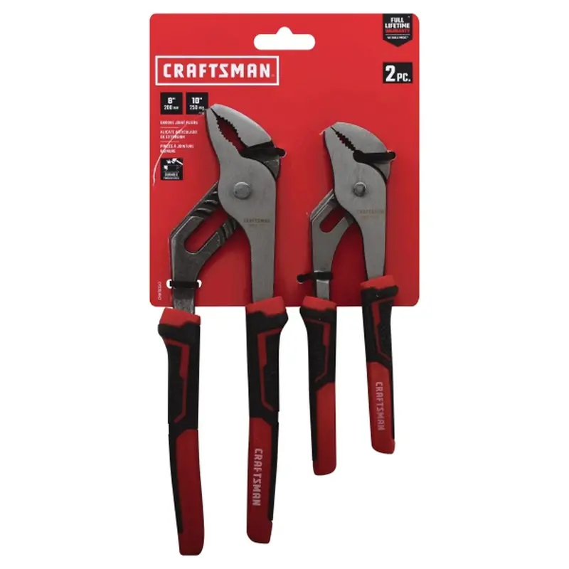 Two-Piece Groove Joint Pliers Set – Drop-Forged Steel Construction 1
