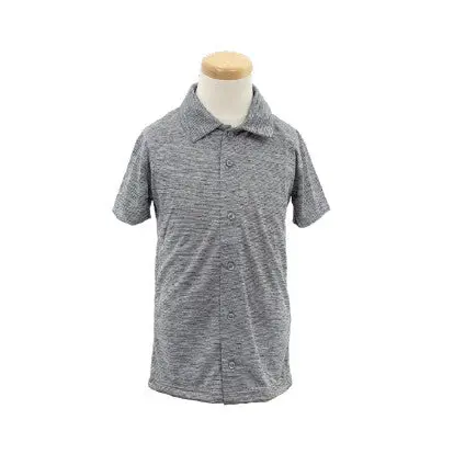 Unisex Casual Knit Shirt For Boys – Baby To Youth Sizes, Short Sleeve Wc5405 1