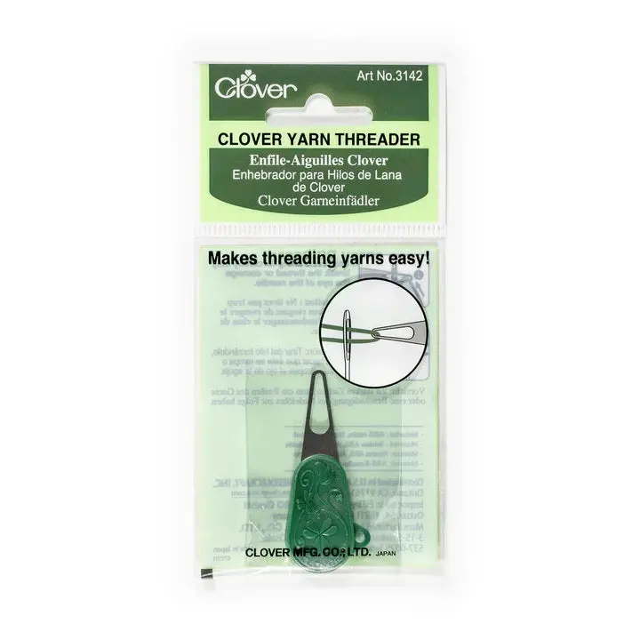 Universal Yarn Threader Tool For Knitting And Crochet – Stainless Steel, Compact Design (Cl-3142) 1
