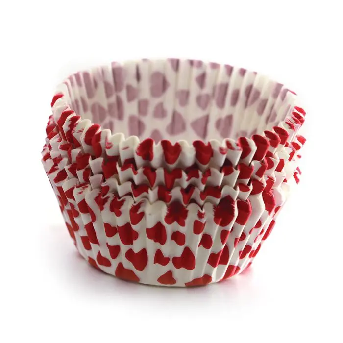 Valentine’S Day Muffin Liners – Heart-Shaped Cupcake Cups (3456) 1