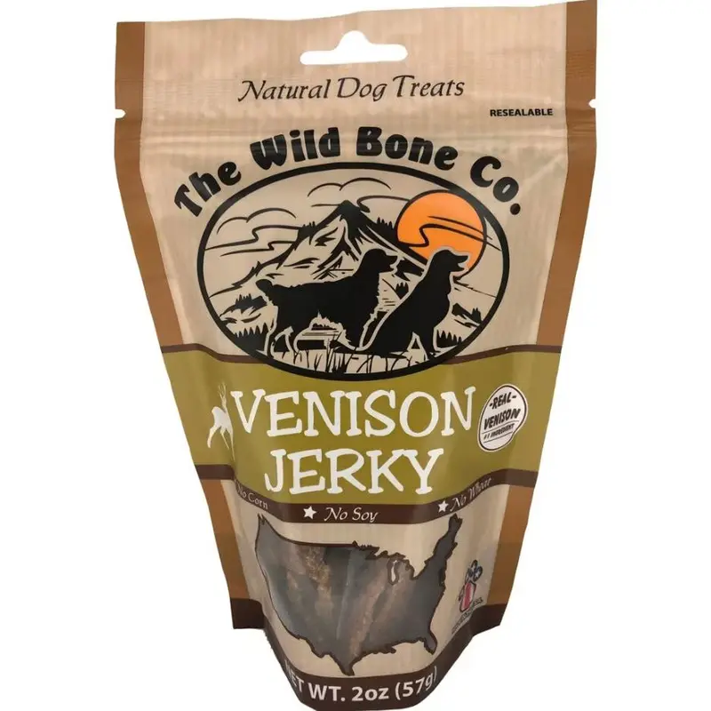 Venison Jerky Dog Treats – Lean, Novel-Protein Training Rewards 1