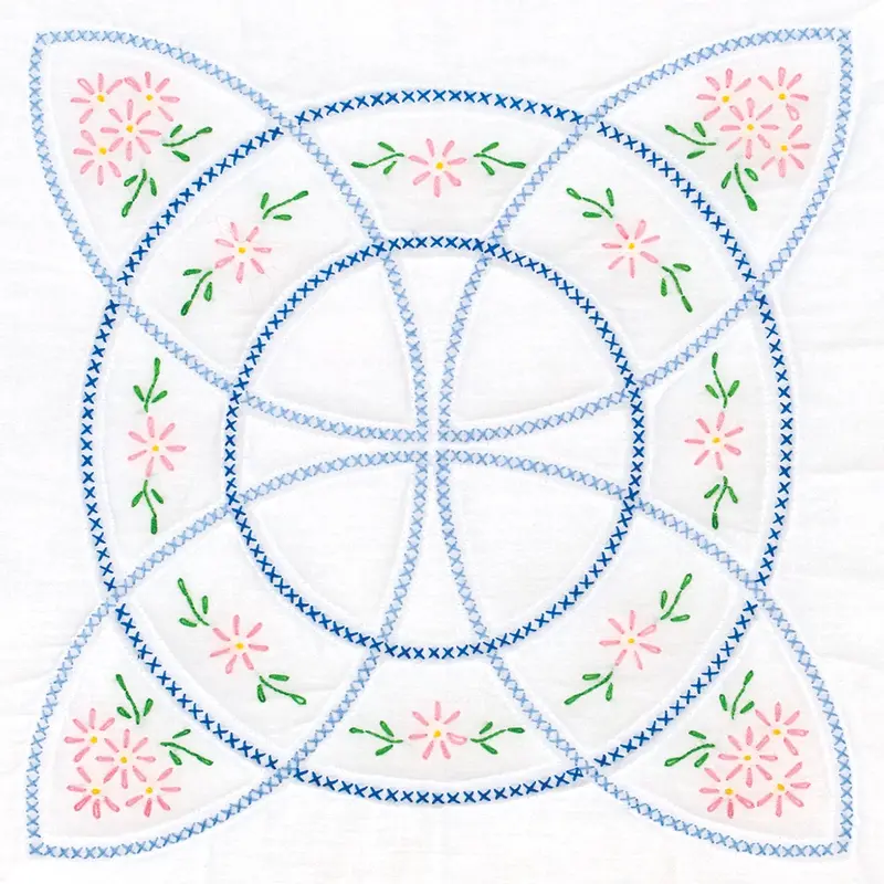 Vintage-Style 18-Inch Quilt Block Set – Retro-Inspired Patchwork Squares For Quilting Projects 1