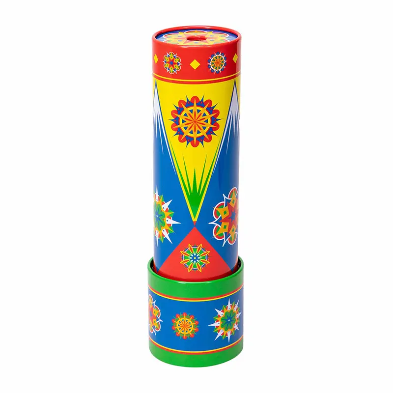 Vintage-Style Tin Kaleidoscope – Classic Optical Toy For Kids & Collectors 1