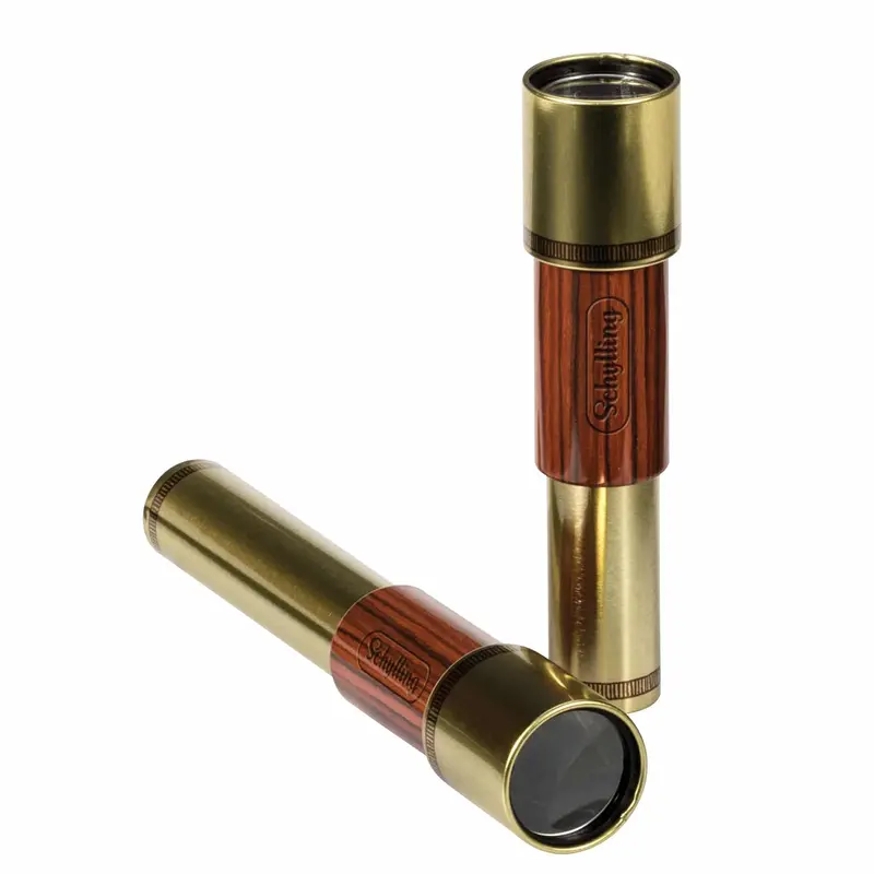Vintage-Style Tin Pocket Telescope – Compact Collectible Optical Toy Ttel 1