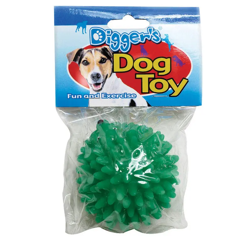 Vinyl Hedgehog Squeaky Dog Toy – Pet-Safe Design 51320 1