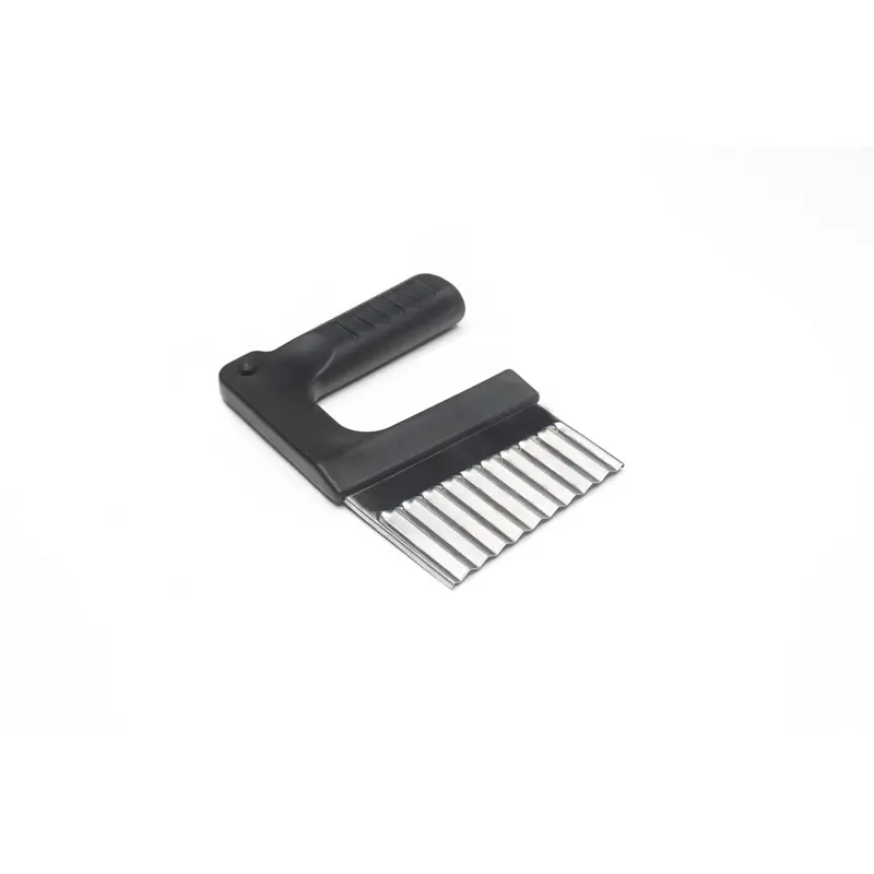 Wavy Vegetable Slicer – Stainless Steel Crinkle-Cut Kitchen Tool 5521 1