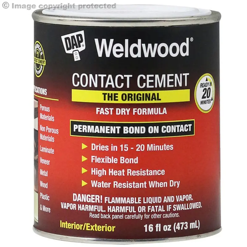 Weldwood Original Contact Cement – 16-Ounce Industrial-Strength Adhesive 1