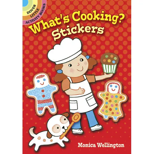 'What’S Cooking?' Themed Sticker Sheet – Isbn 9781546142539 1