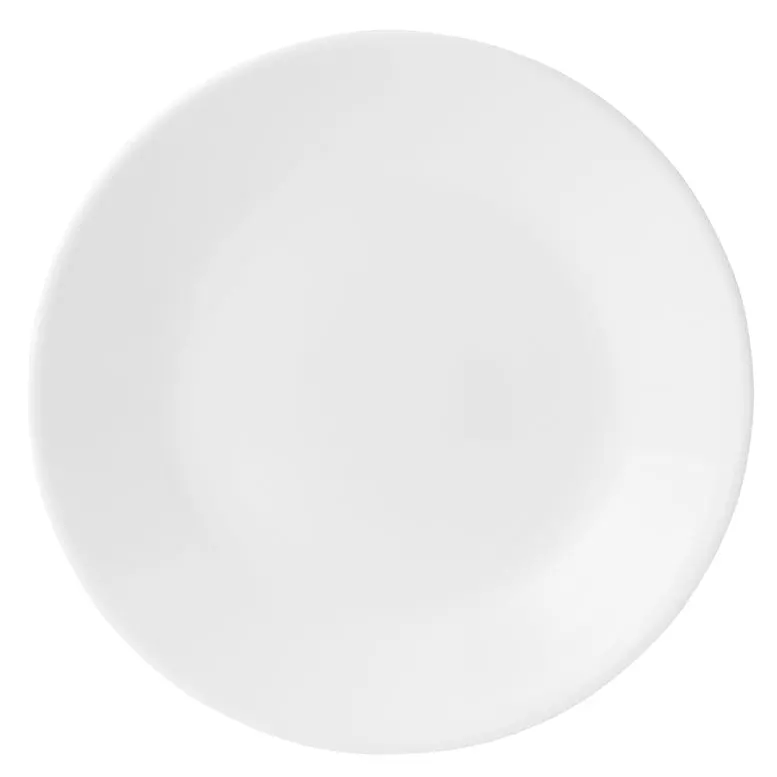 White Bread And Butter Plate – 7-Inch Smooth-Glaze Ceramic Dish 1