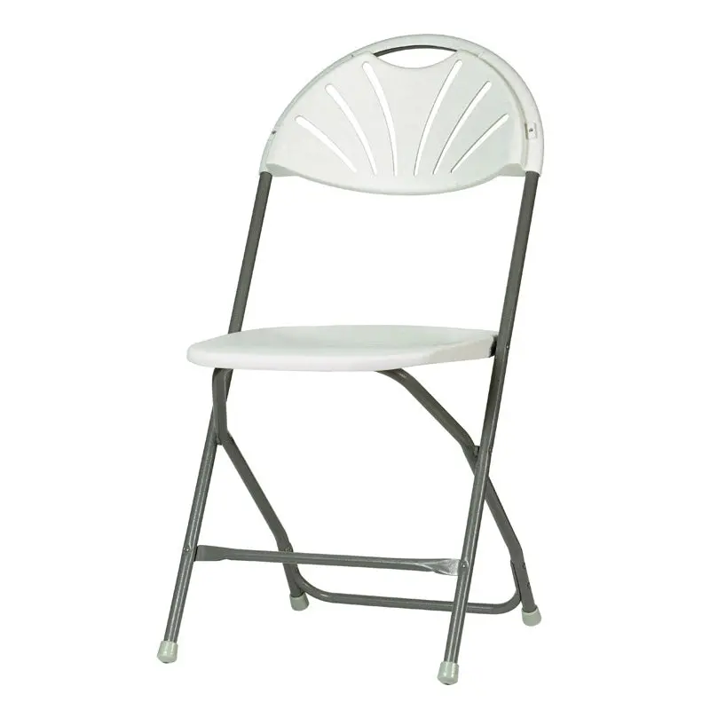 White Folding Chair – Lightweight Portable Seating 1