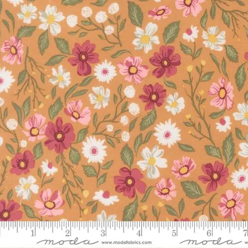 Wild Honey Collection Cotton Fabric: Wildflower Dance Print – 5250 1