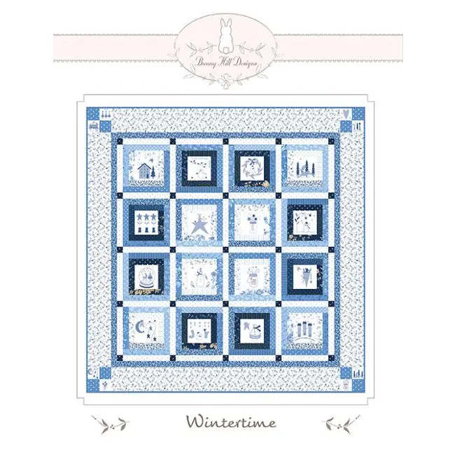 Wintertime Lap Quilt Pattern – Cozy Seasonal Sewing Design 1