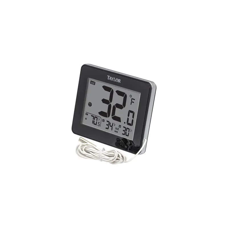 Wired Indoor/Outdoor Dual-Sensor Thermometer – Digital Display (Model 1710) 1
