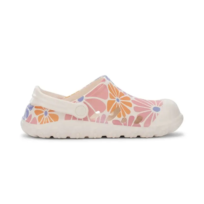 Women’S Comfort Clogs With Petal Pop Design – Easies Brand 1