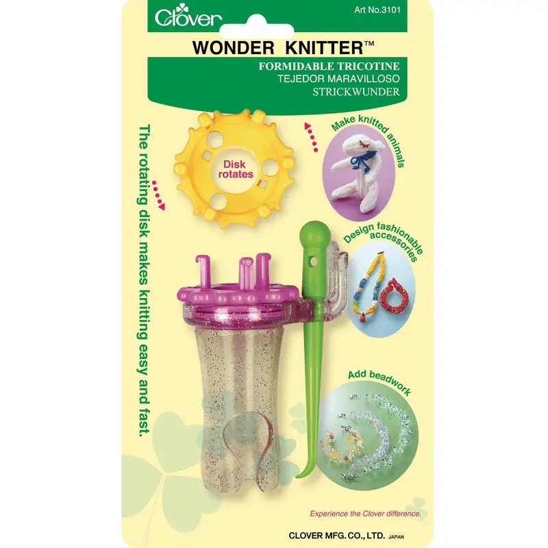 Wonder Knitter – Ergonomic Knitting Aid Tool (Cl-3101) 1