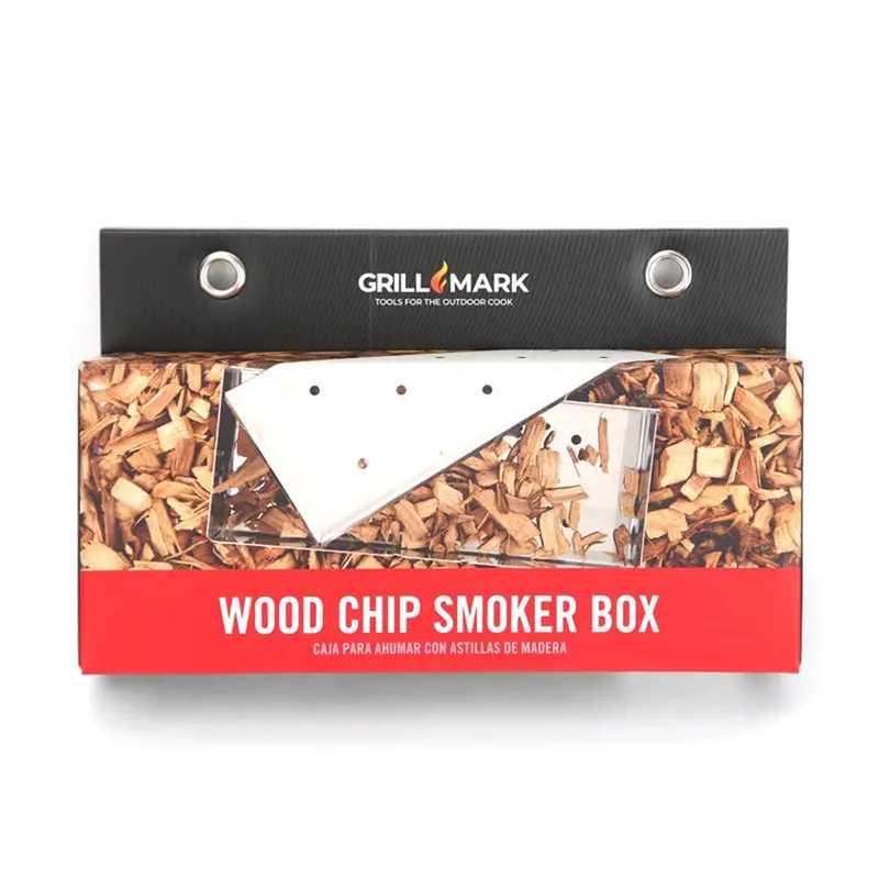 Wood Chip Smoker Box – Stainless Steel Bbq Accessory For Flavor Infusion 1