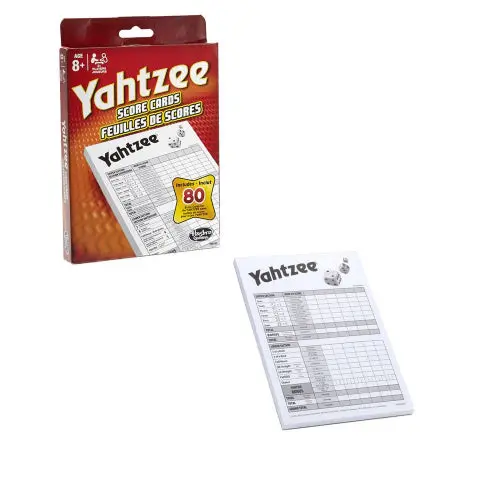 Yahtzee Score Pads – Pack Of 50 Double-Sided Scoring Sheets For Dice Games 1