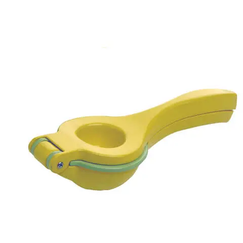 Yellow Aluminum Citrus Juicer – Manual Press For Fresh Orange, Lemon, And Lime Juice 1