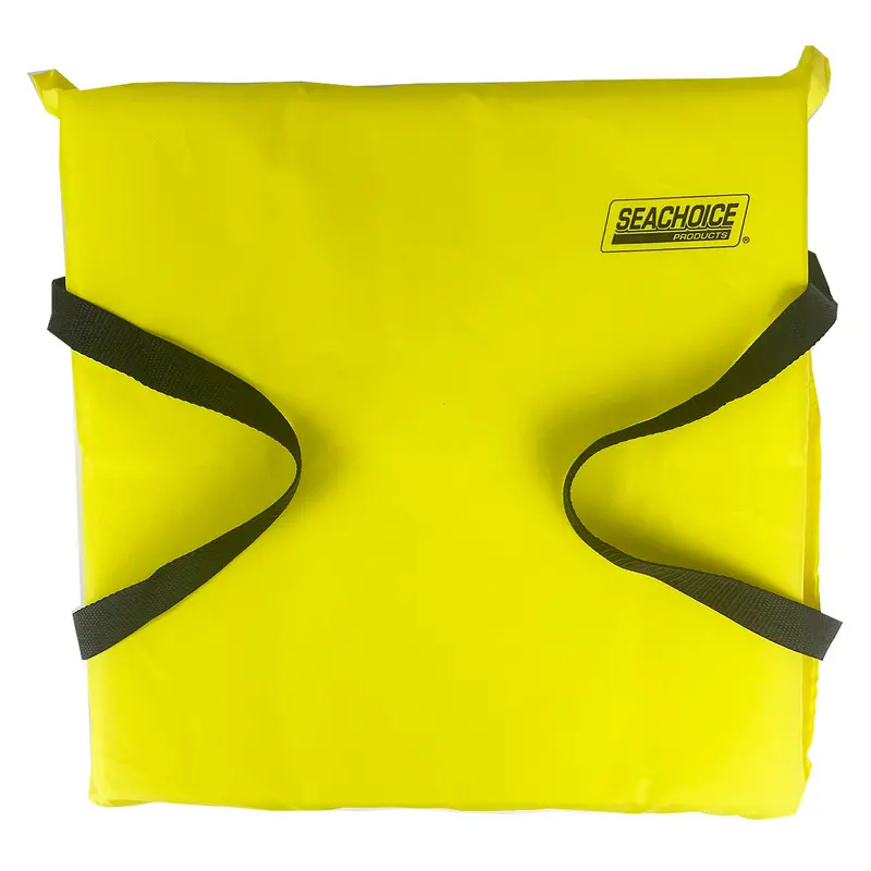 Yellow Nautical-Themed Flotation Cushion – Boat Deck Accent 44900 1