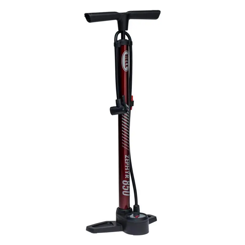 Zephyr 850 Steel Floor Pump – High-Pressure Bicycle Air Pump (7152770) 1