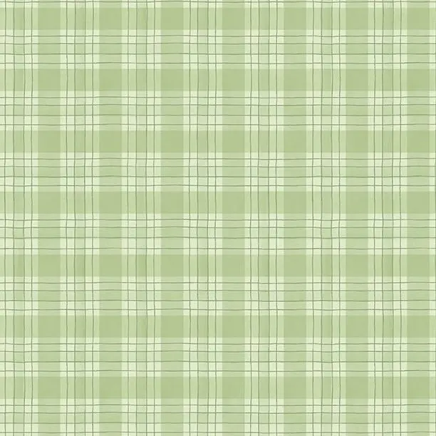 Zest For Life Plaid Cotton Fabric – 19159 1