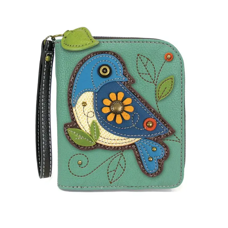 Zip-Around Wallet – Slim Rfid-Blocking Design With Card Slots And Bill Compartment 1