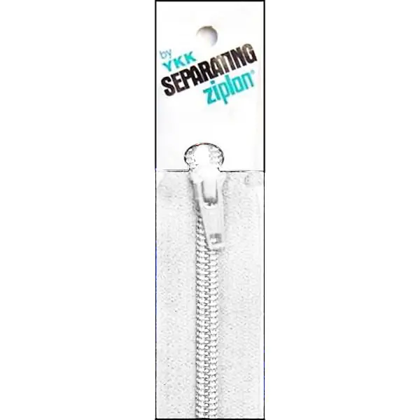 Ziplon Separating Zipper – Y-20 Size, Durable Plastic Coil For Outerwear 1
